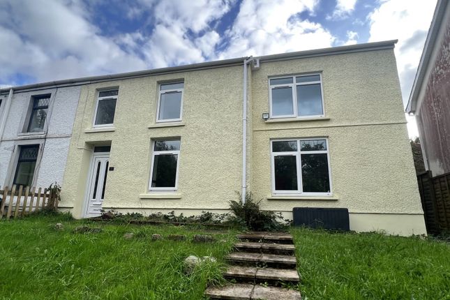 End terrace house for sale in Upper Station Road, Garnant, Ammanford, Carmarthenshire.