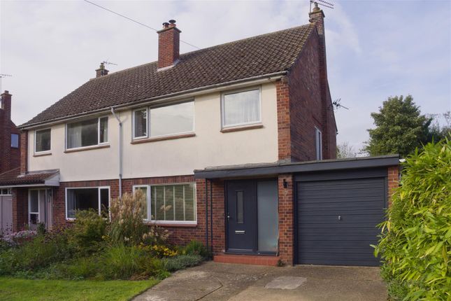 Thumbnail Semi-detached house for sale in Walpole Road, Halesworth