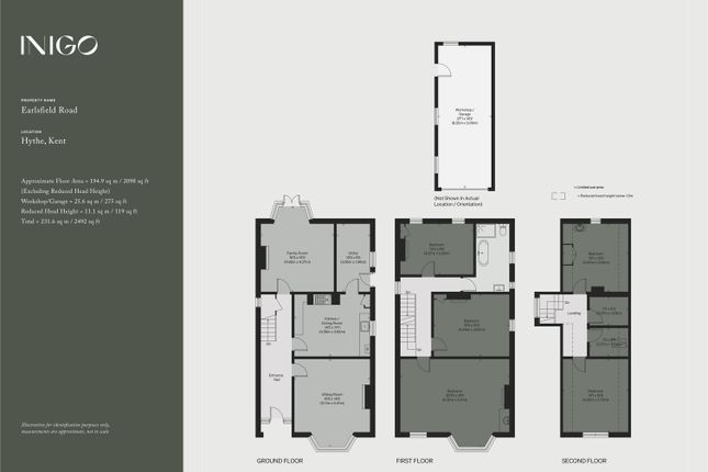 Detached house for sale in Earlsfield Road, Hythe, Kent