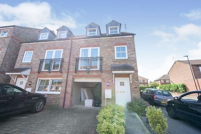 Thumbnail End terrace house to rent in Hornby Court, York