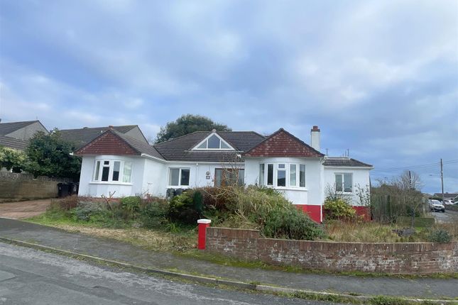 Detached bungalow for sale in Valley Drive, Wembury, Plymouth