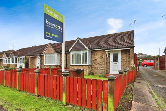 Thumbnail Semi-detached bungalow for sale in Brevere Road, Hedon, Hull