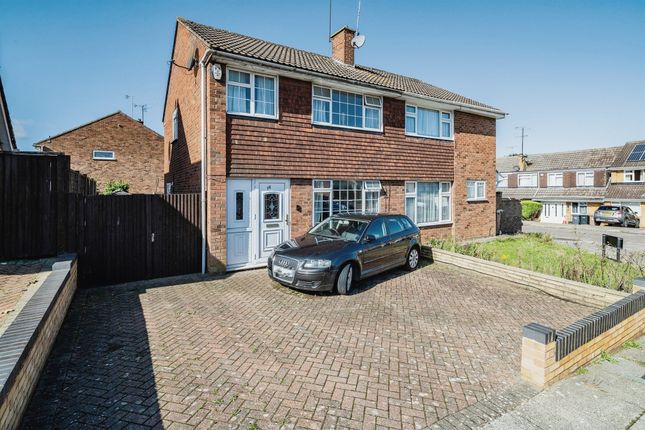 Semi-detached house for sale in Holgate Drive, Luton