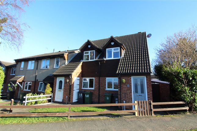 Thumbnail End terrace house for sale in The Pastures, Syston, Leicester, Leicestershire