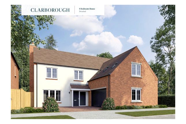 Thumbnail Detached house for sale in Clarborough, Taggart Homes, Bracken Fields, Bracken Lane, Retford