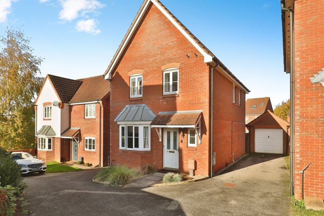Thumbnail Detached house for sale in Thacker Way, Norwich