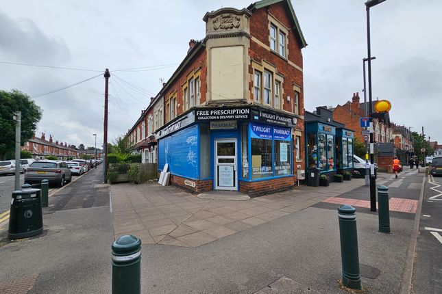 Retail premises to let in Poplar Road, Birmingham