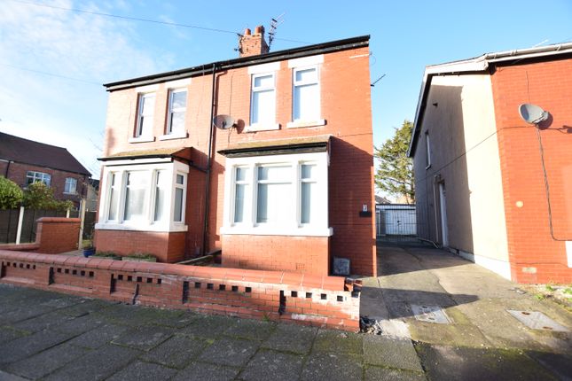 Semi-detached house for sale in Brierley Avenue, Blackpool