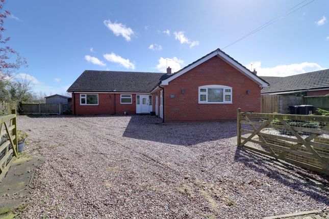 Detached bungalow for sale in Longford, Market Drayton, Shropshire TF9