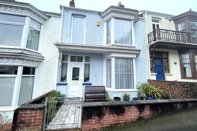 Terraced house for sale in Kings Road, Mumbles, Swansea