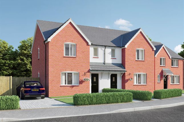 Thumbnail Semi-detached house for sale in Plot 28, Faraday Gardens, Madley, Herefordshire