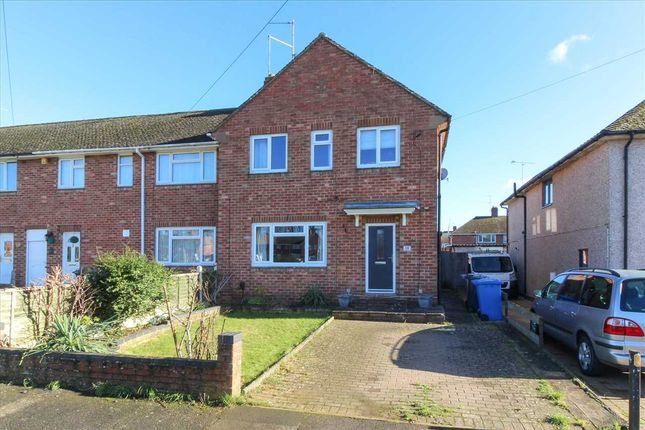 Thumbnail End terrace house for sale in Woodland Drive, Burton Latimer, Kettering