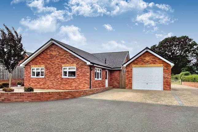 Thumbnail Detached bungalow for sale in Poplar Road, Clehonger, Hereford