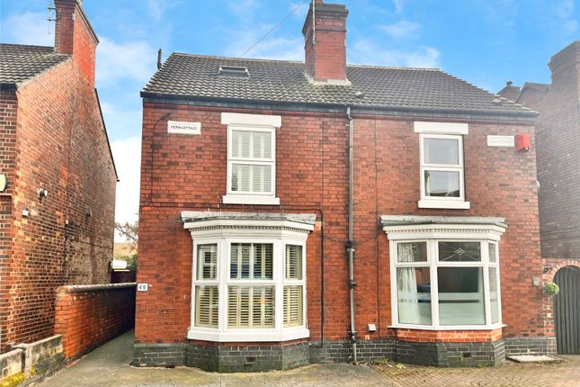 Thumbnail Semi-detached house for sale in Outwoods Street, Burton-On-Trent, Staffordshire