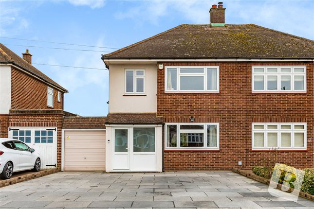 Semi-detached house for sale in Clavering Gardens, West Horndon, Brentwood, Essex