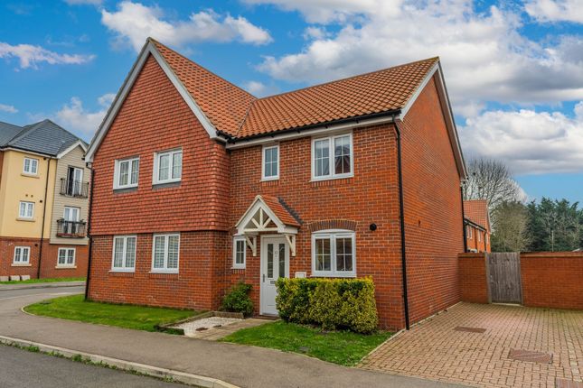 Thumbnail Semi-detached house for sale in Harvey Way, Waterbeach