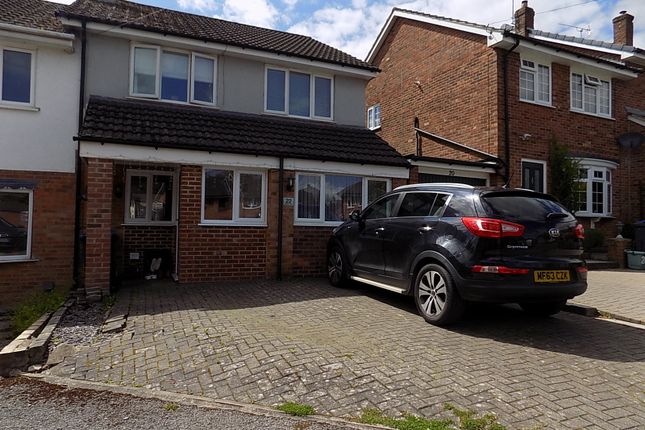 Thumbnail Semi-detached house for sale in Chestnut Drive, Ashbourne