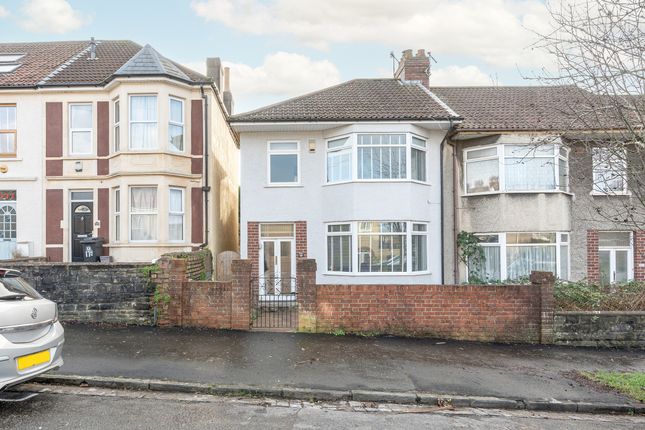 Thumbnail End terrace house for sale in Sylvia Avenue, Knowle, Bristol
