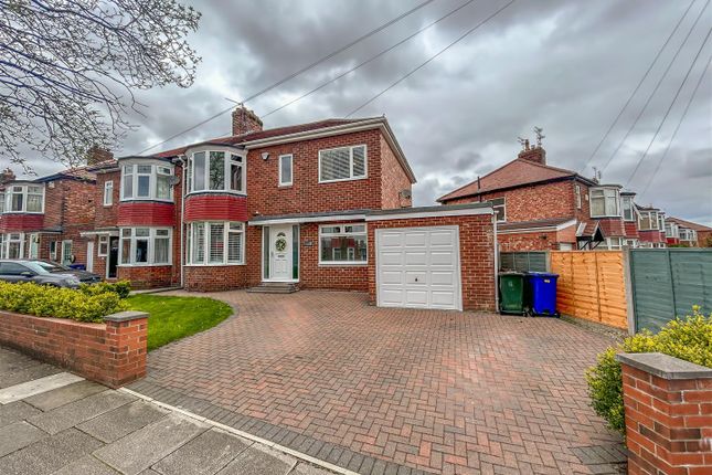 Semi-detached house for sale in Park Avenue, Gosforth, Newcastle Upon Tyne