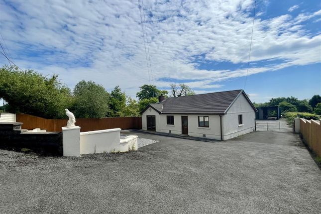 Thumbnail Detached bungalow for sale in Mynyddcerrig, Llanelli