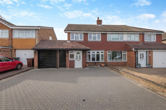 Thumbnail Semi-detached house for sale in River Way, Larkfield, Aylesford