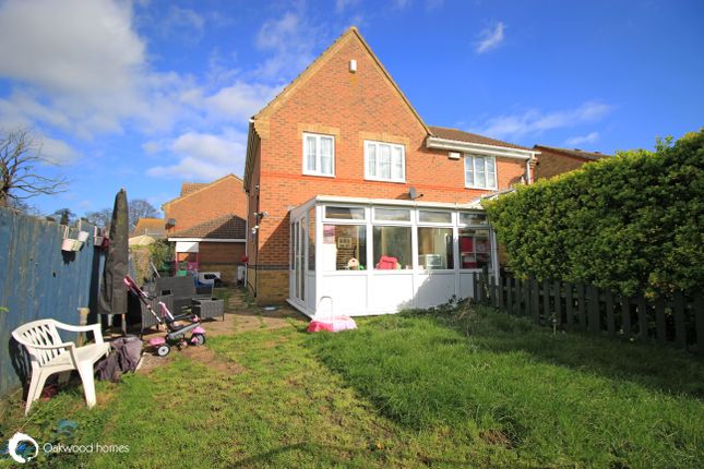 Semi-detached house for sale in Moyes Close, Cliffsend, Ramsgate