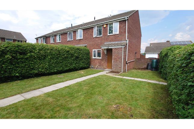 Thumbnail End terrace house for sale in Holly Close, Chepstow