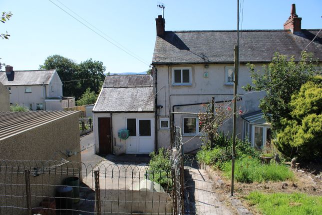 Semi-detached house for sale in Brynawelon, Trecastle, Brecon, Powys.