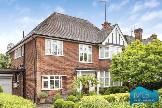 Thumbnail Detached house for sale in Manor Hall Avenue, Hendon, London