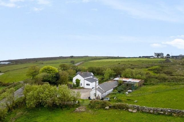 Thumbnail Detached house for sale in Farmhouse With 6 Acres, Camborne