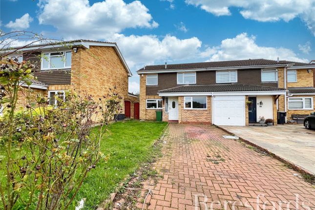 Thumbnail Semi-detached house for sale in Swanbourne Drive, Hornchurch