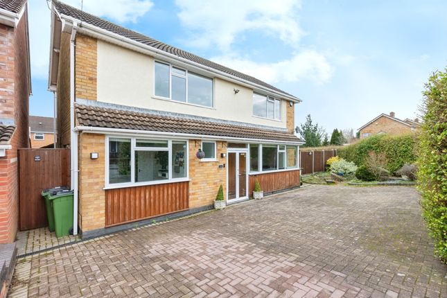 Detached house for sale in Salcombe Drive, Glenfield, Leicester
