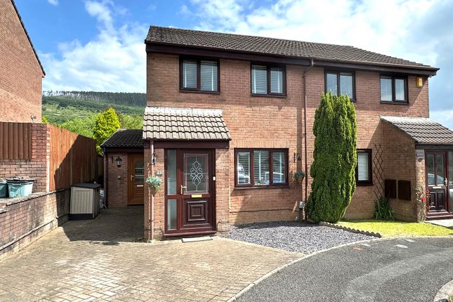 Thumbnail Semi-detached house for sale in Woodland Row, Cwmavon, Port Talbot, Neath Port Talbot.