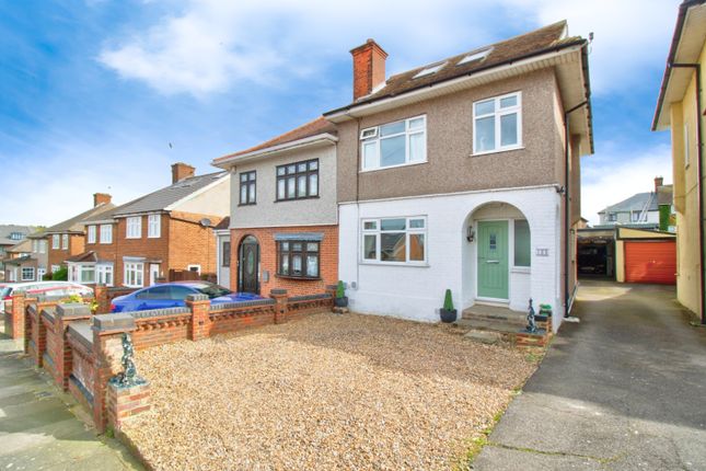 Thumbnail Semi-detached house for sale in Clockhouse Lane, Collier Row, Romford