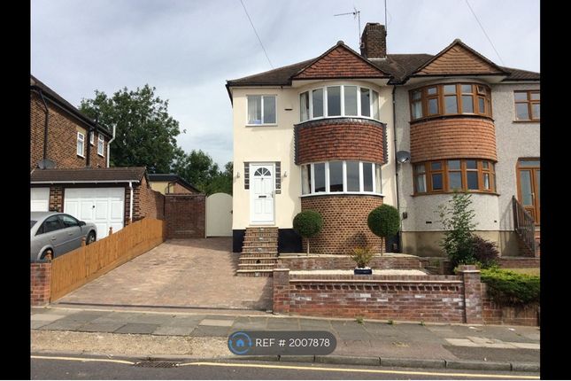Thumbnail Semi-detached house to rent in Longmead Drive, Sidcup