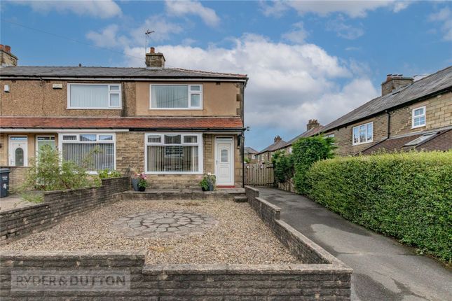 Thumbnail End terrace house for sale in Westcliffe Drive, Halifax, West Yorkshire