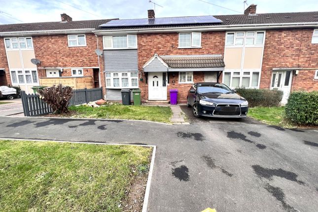 Thumbnail Town house for sale in Dudley Crescent, Wednesfield, Wolverhampton
