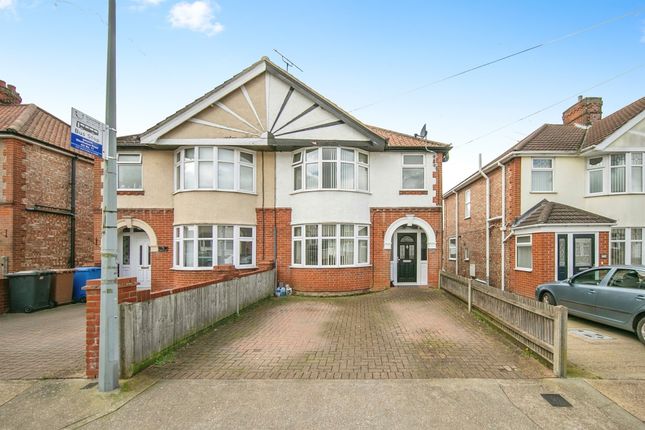 Thumbnail Semi-detached house for sale in Westholme Road, Ipswich