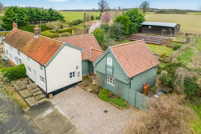 Semi-detached house for sale in Fen Street, Hopton, Diss
