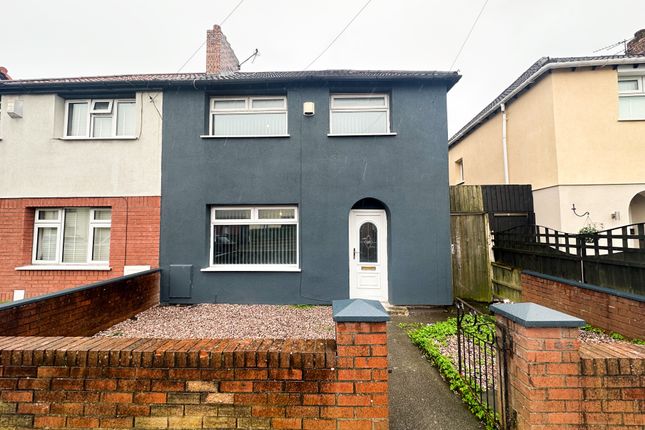 Thumbnail Semi-detached house to rent in Finborough Road, Liverpool