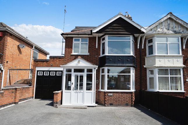 Semi-detached house for sale in Turnbull Drive, Leicester, Leicestershire