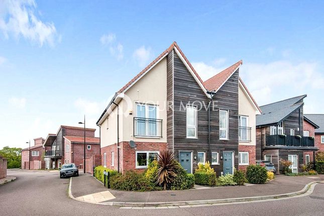 Semi-detached house for sale in Sunflower Lane, Polegate, East Sussex