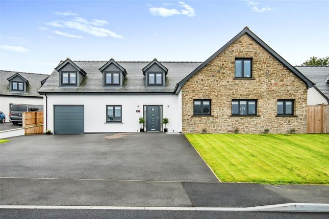 Detached house for sale in Pludds Meadow, Laugharne, Carmarthen