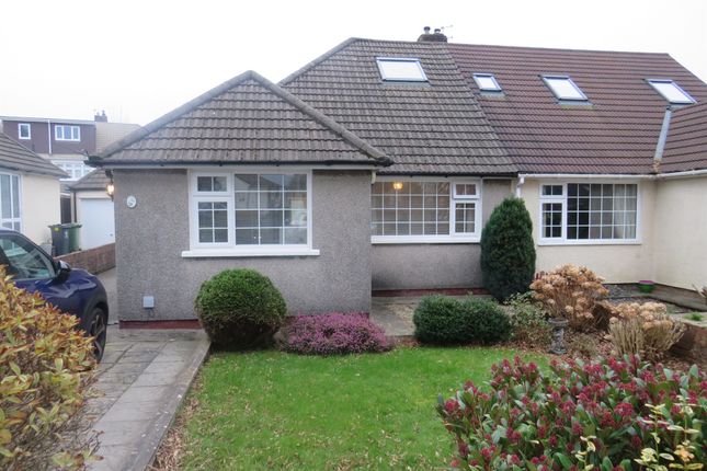 Thumbnail Semi-detached bungalow for sale in Clos Ton Mawr, Cardiff