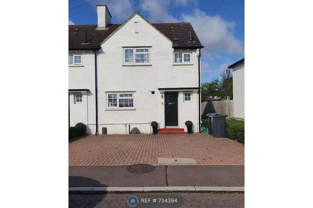 Thumbnail End terrace house to rent in Derwent Road, Henlow