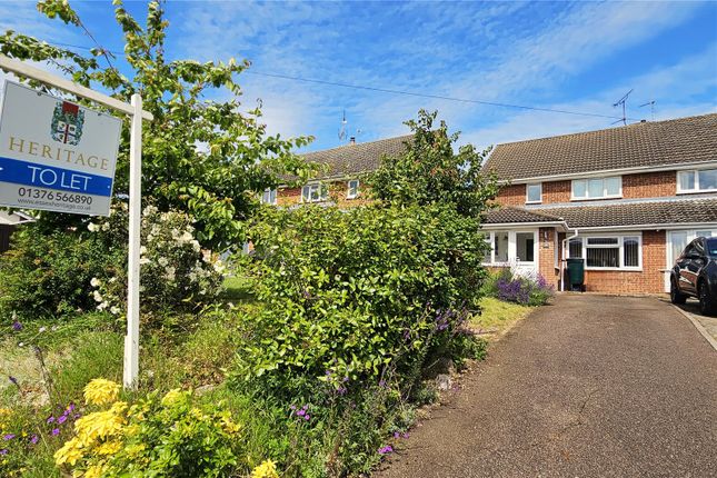 Thumbnail Semi-detached house to rent in Windmill Fields, Coggeshall