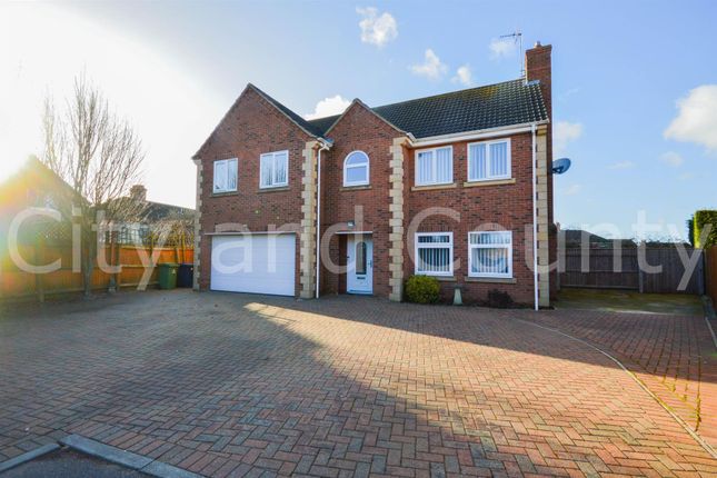 Thumbnail Detached house for sale in Reidy Gardens, Whittlesey, Peterborough