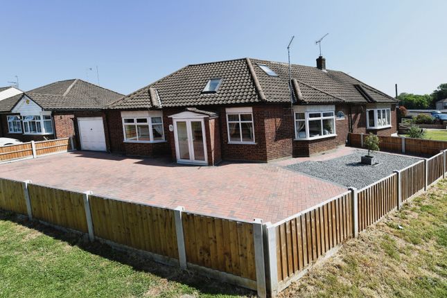 Thumbnail Bungalow for sale in Ongar Road, Pilgrims Hatch, Brentwood, Essex