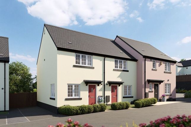End terrace house for sale in "The Harcourt" at Weavers Road, Chudleigh, Newton Abbot