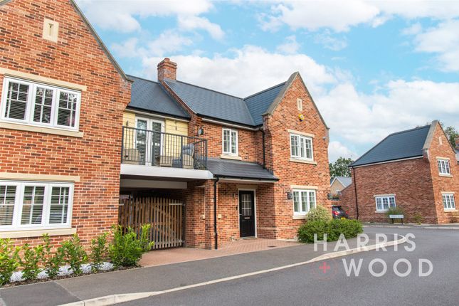 Link-detached house for sale in Woods Way, Rowhedge, Colchester